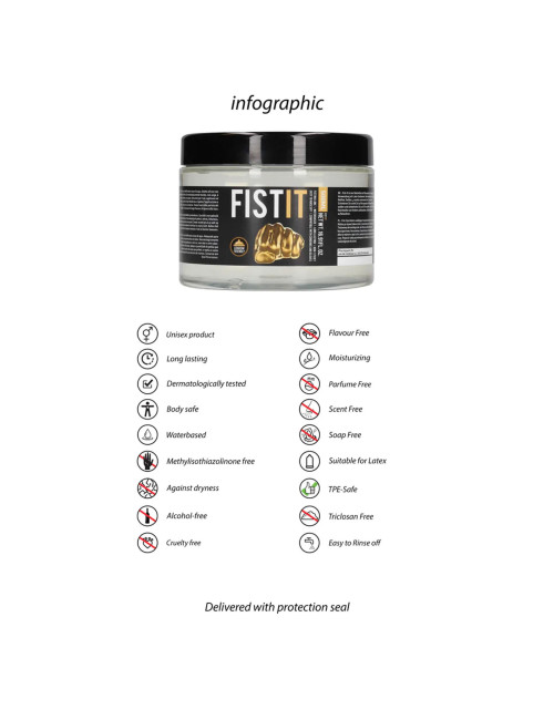 Waterbased Lubricant - 500 ml