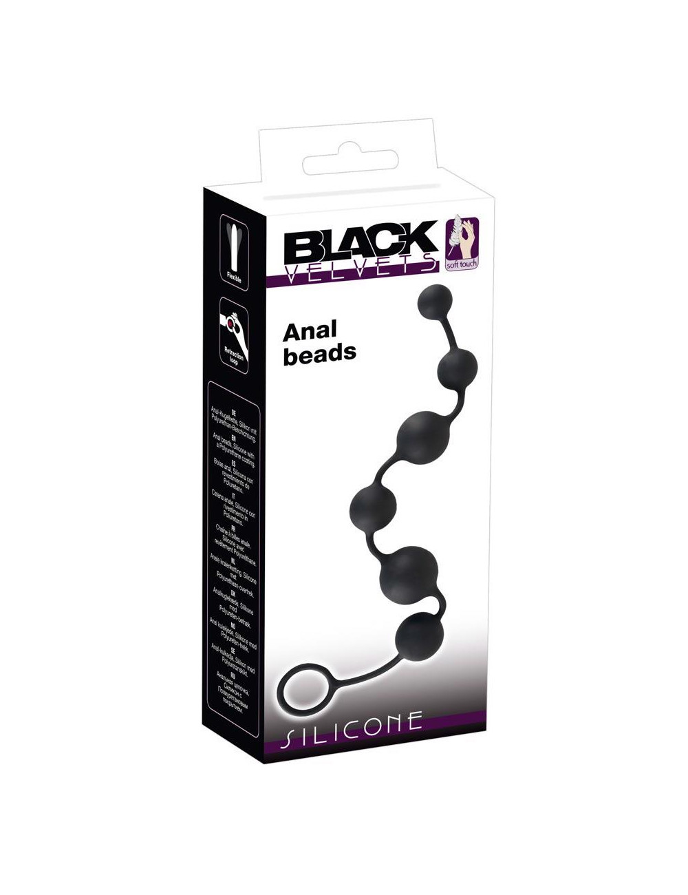 Black Velvets Anal Beads