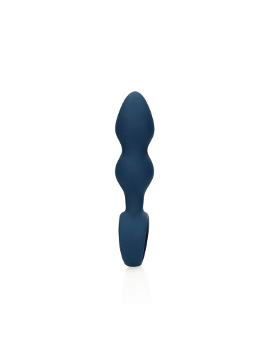 Teardrop Shaped Anal Plug - Large - Baltic Blue