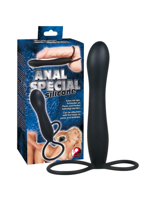 You2Toys Anal Special Silicone Black - Czarny korek analny