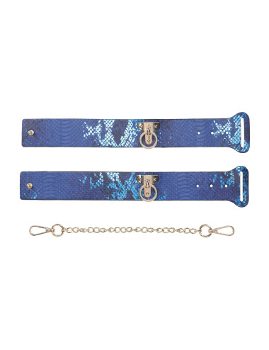 Florence Collection - Handcuffs - Blue