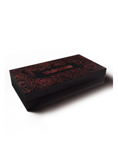 Wild Roses Blindfold Black