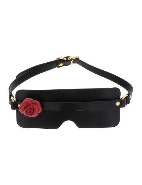 Wild Roses Blindfold Black