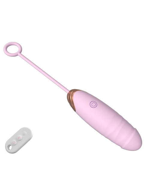 B - Series Fox Wibracyjne Jajeczko USB Różowe