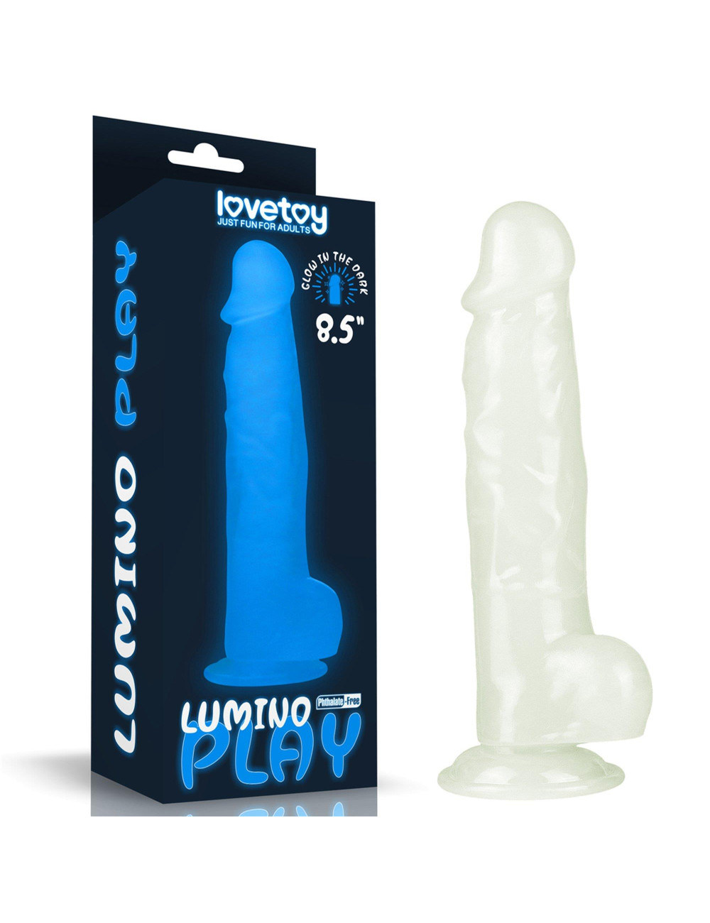 Lovetoy Lumino Play Dildo Realistyczne 21,5 cm
