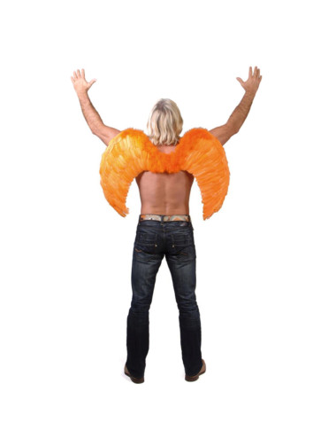 Angel Wings Orange - Mega size 80x56cm