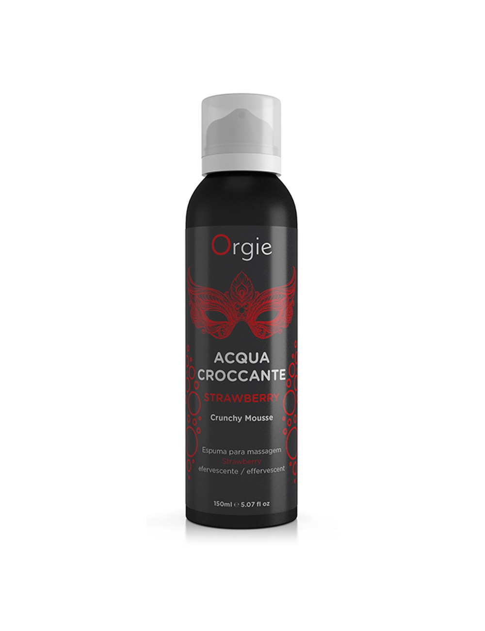 Truskawkowa pianka do masażu Orgie Acqua Croccante 150 ml