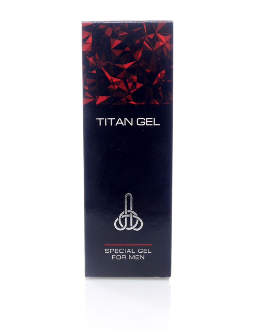 Titan Gel 50ml - Afrodyzjak dla mężczyzn - Powiększenie penisa - Żel na erekcję i nawilżenie
