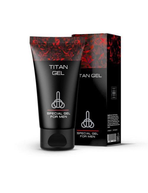 Titan Gel 50ml - Afrodyzjak dla mężczyzn - Powiększenie penisa - Żel na erekcję i nawilżenie