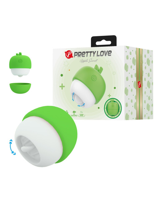 APPLE SECRET, 12 licking settings, Silicone ABS