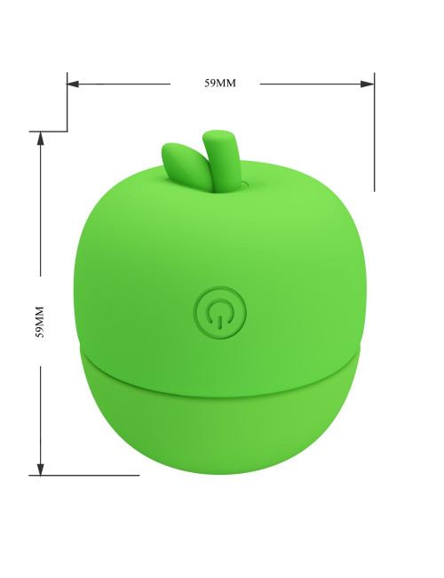 APPLE SECRET, 12 licking settings, Silicone ABS
