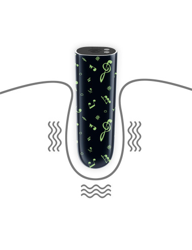 Rechargeable Glow-in-the-dark Music Massager