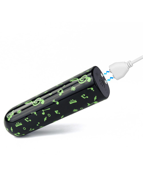 Rechargeable Glow-in-the-dark Music Massager