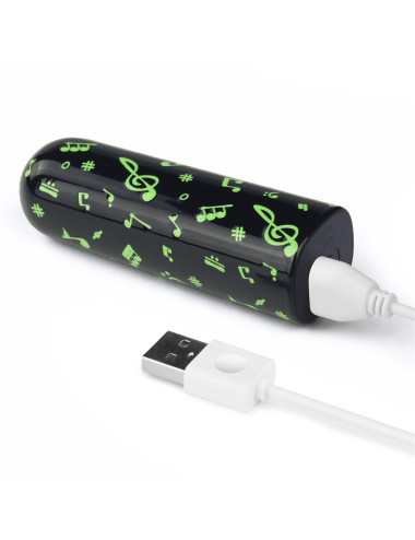 Rechargeable Glow-in-the-dark Music Massager