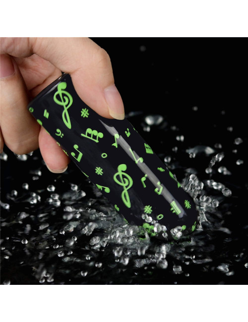Rechargeable Glow-in-the-dark Music Massager