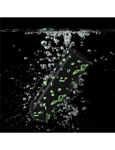 Rechargeable Glow-in-the-dark Music Massager