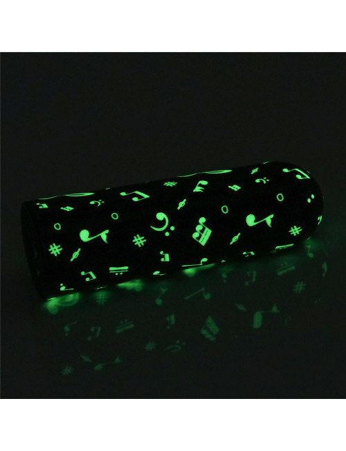 Rechargeable Glow-in-the-dark Music Massager