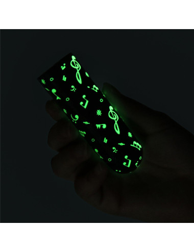 Rechargeable Glow-in-the-dark Music Massager