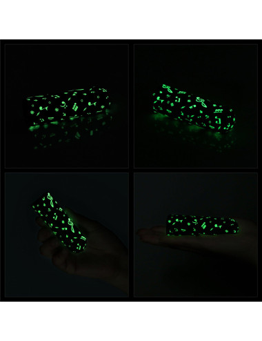 Rechargeable Glow-in-the-dark Music Massager