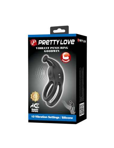 Pretty Love Goodwin Vibrating Double Penis Ring