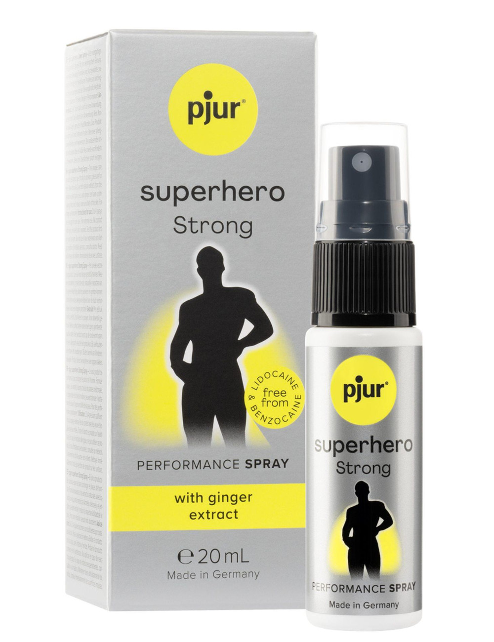 Żel/sprej-pjur Superhero Strong Spray 20ml.