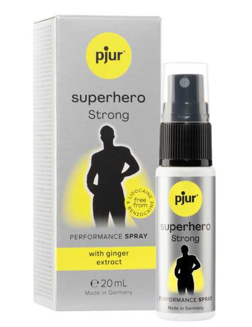 Żel/sprej-pjur Superhero Strong Spray 20ml.