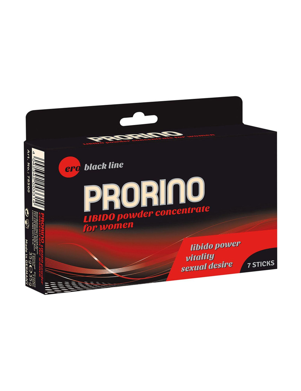 Hot Prorino Black Line Libido Powder – Proszek stymulujący dla kobiet