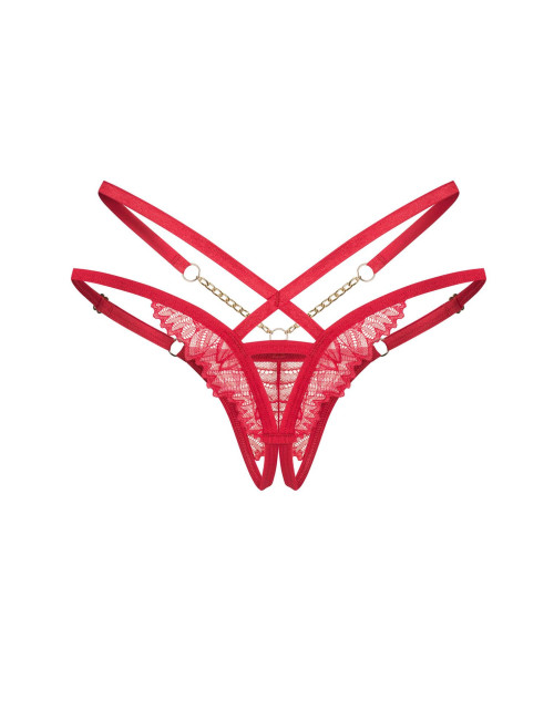 Obsessive Matildea Otwarte Stringi 2XL/3XL