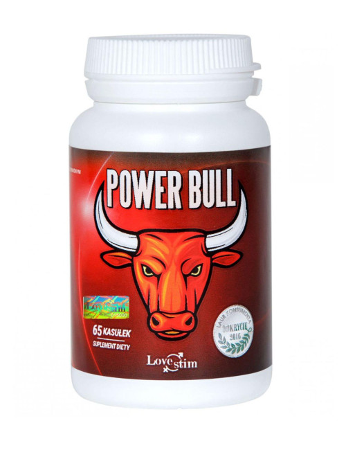 Supl.diety-Power Bull 65kaps suplement na testosteron i erekcję