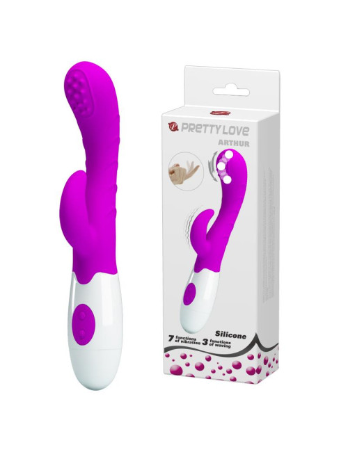 Pretty Love Arthur - Wibrator z 7 Trybami Wibracji i 3 Falowania