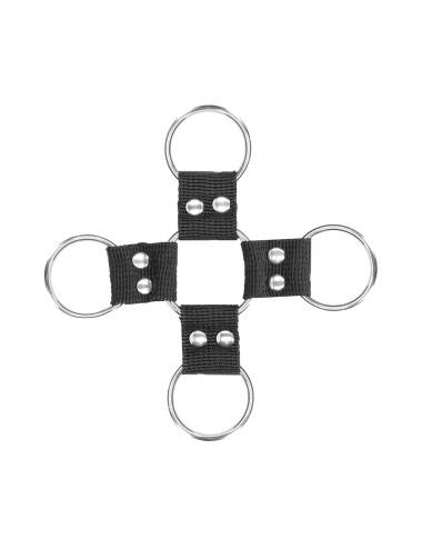 Velcro Hogtie With Hand and Ankle Cuffs