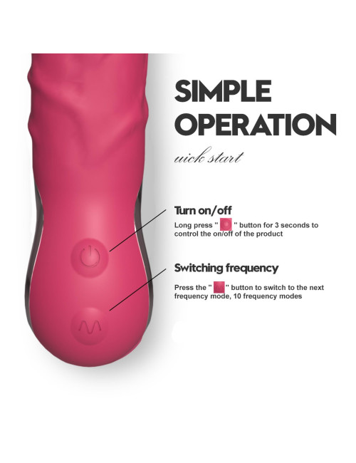 Realistic Vibrator PINK