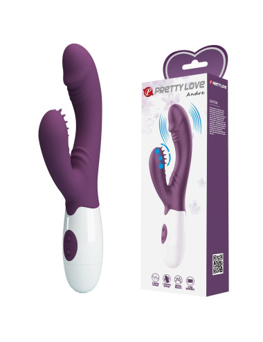 PRETTY LOVE - Andre purple, 3 waving modes 7 vibration functions