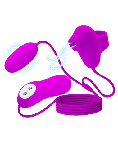 PRETTY LOVE - VIBRO-BULLETS, 12+12 stimulation functions