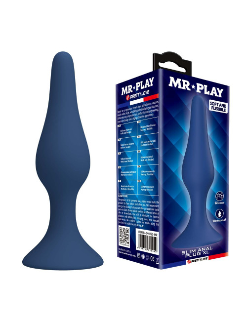MR. Play Slim Anal Plug XL