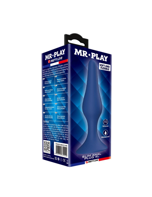 MR. Play Slim Anal Plug XL