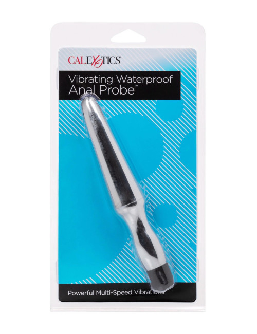 Waterproof Anal Probe Silver