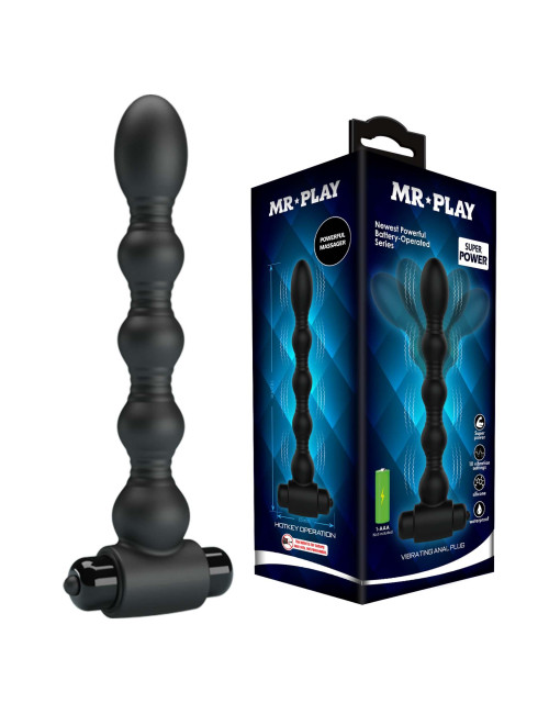 MR PLAY - VIBRATING ANAL PLUG - 10 functions