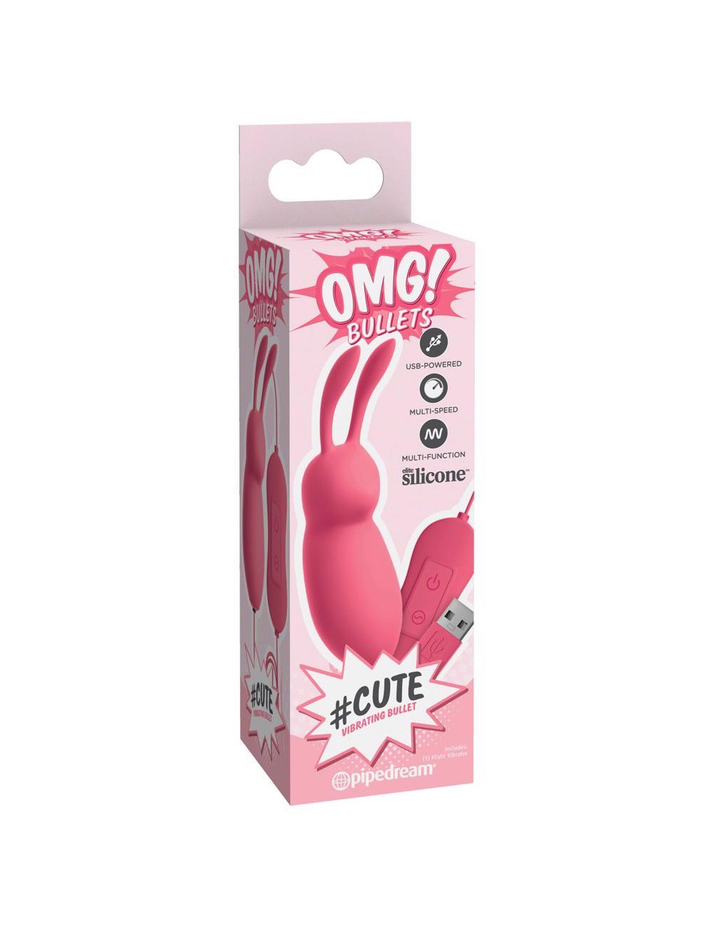OMG! Uroczy Mały Wibrator typu Bullet Cute Vibrating Bullet