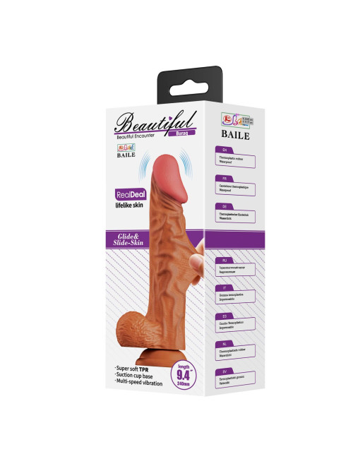 Baile Beautiful Encounter Wibrator RealDeal 9.4"