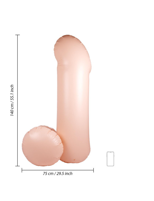 S-Line Dmuchany Penis Blow-up Dick 140 cm