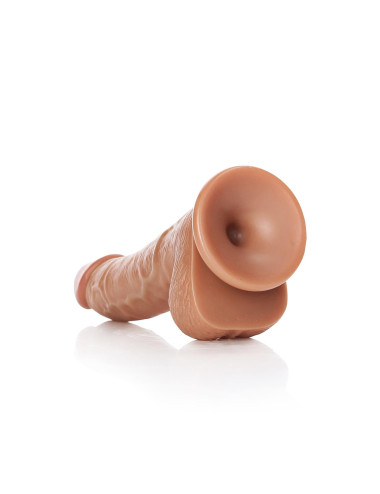 Curved Realistic Dildo  Balls  Suction Cup - 6/ 15,5 cm