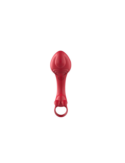 B - Series Cute Palcowy Wibrator i Stymulator z Silikonu 10 Trybów