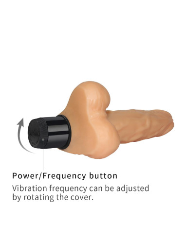 8'' Xtreme Feel Cyberskin Vibrator