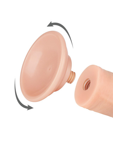 8'' Sliding Skin Dual Layer Dong Flesh