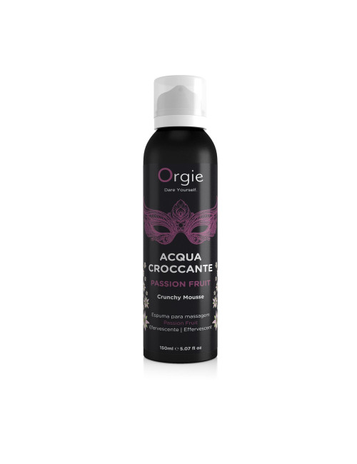 Acqua Croccante Crunchy Mousse Passion Fruit – Afrodyzjaki Do masażu Świece Kremy 150 ml