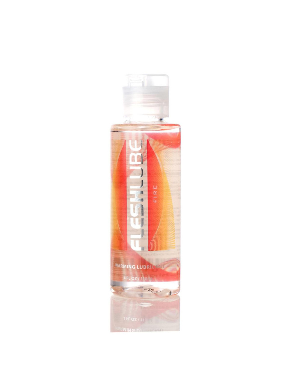 Fleshlight Fleshlube Fire 100 ml Lubrykant na bazie wody rozgrzewający hipoalergiczny bez parabenów afrodyzjaki żel stymulujący