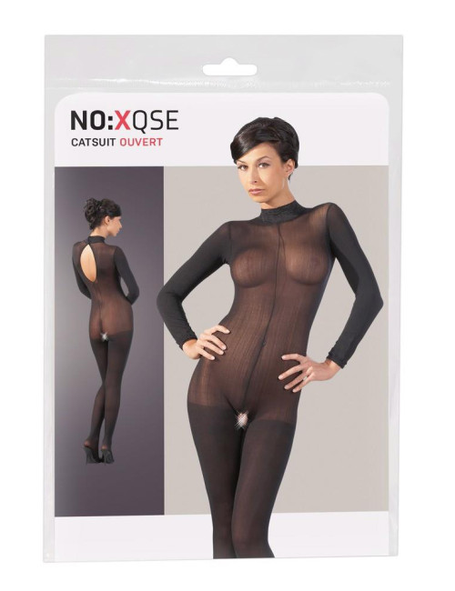 Catsuit with Lace Collar M/L
