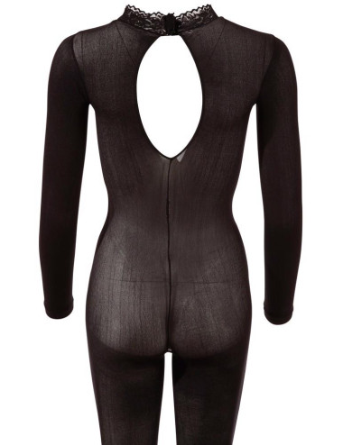 Catsuit with Lace Collar M/L