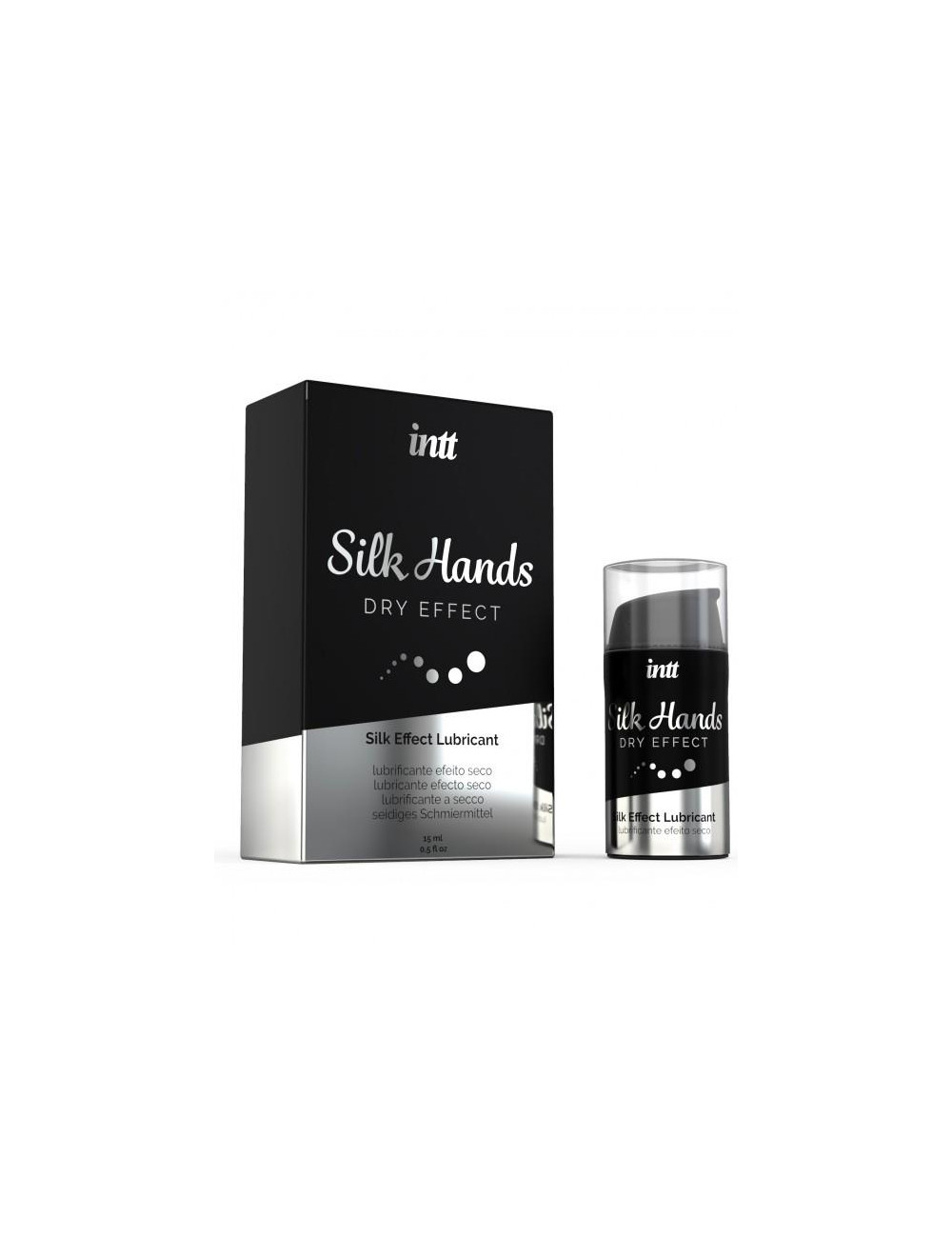 Intt Silk Hands – Nawilżający żel do rąk i masażu 15 ml